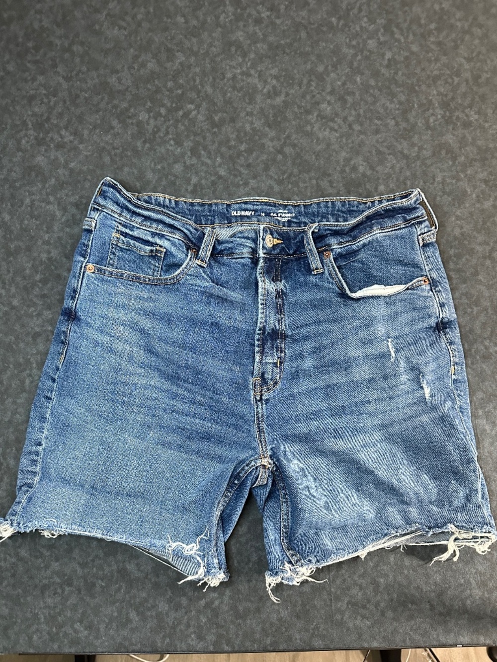 Old Navy OG Straight Denim Jean Shorts Size 16